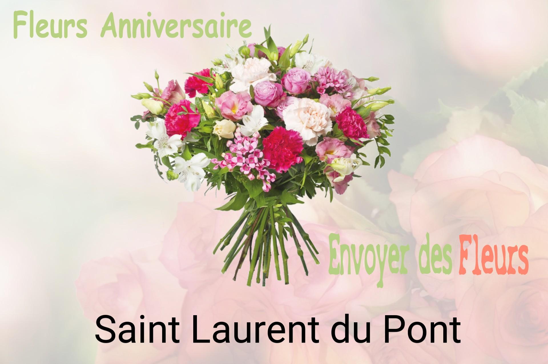 Bouquet de fleurs d’anniversaire livré à Saint-Laurent-du-Pont